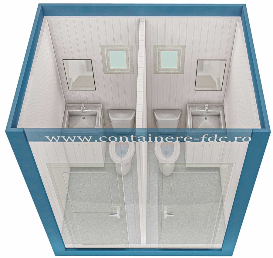 Wc dublu 2.40 x 1.35 m